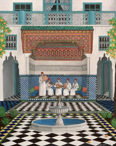 A Riad in Marrakech by Larry Smart